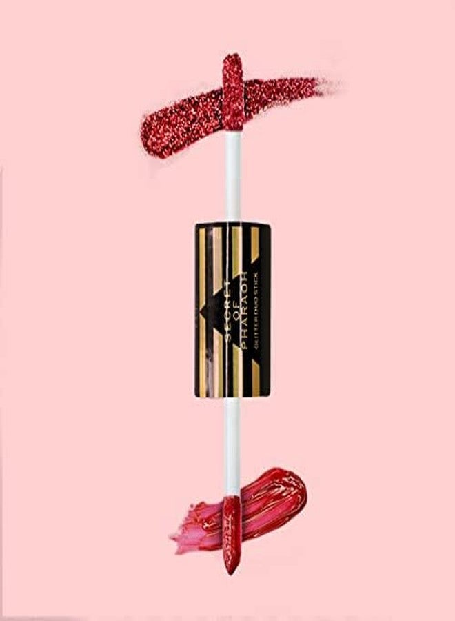 EBIN NEW YORK Secret of Pharaoh Glitter Duo Stick Love Spell | Dual-Ended Primer & Glitter Face Makeup Stick | Creamy Long-Lasting Shimmer Finish | Vegan & Cruelty-Free - Image 2